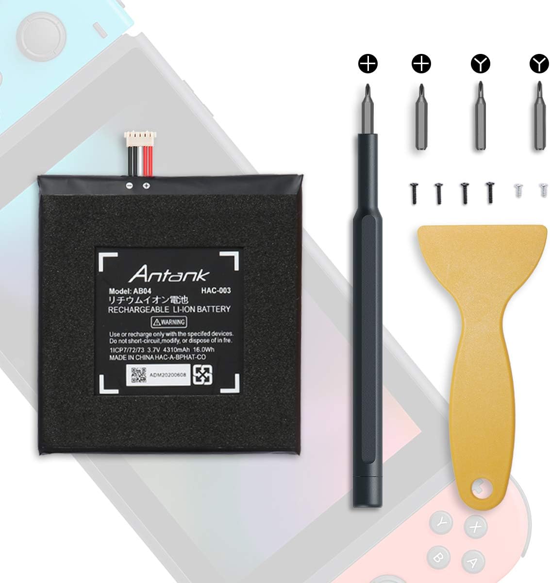 4310 MAh HAC-003 Akku für NS Switch Spielekonsole Modell HAC 001 HAC A 4310 MAh HAC-003 Akku für NS Switch Spielekonsole Modell HAC 001 HAC A