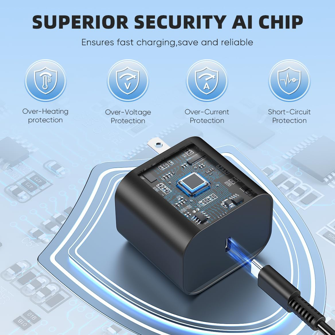 ANTANK 60W AC Adapter for Nintendo Switch 2 with EU Plug