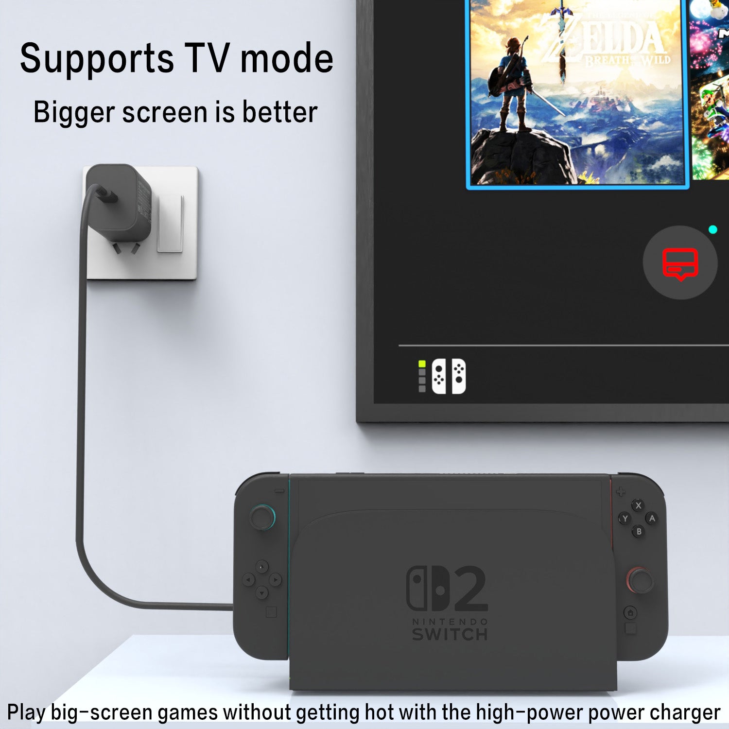 ANTANK 60W AC Adapter for Nintendo Switch 2