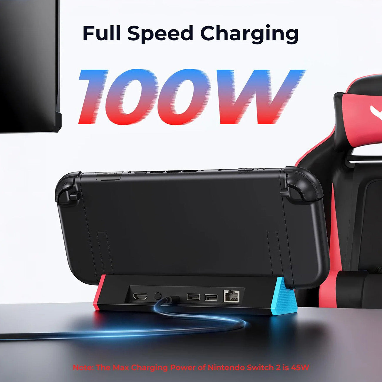 ANTANK S3 MAX TV Dock with Ethernet for Nintendo Switch 2