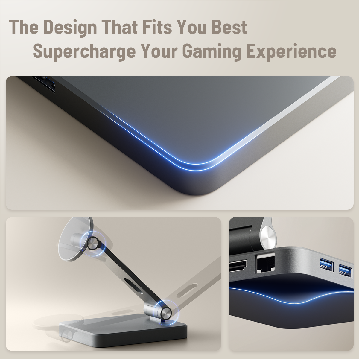 Antank Adjustable Stand for Nintendo Switch 2 with Built-in 6-in-1 Hub