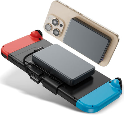 Antank 2 in 1 磁気パワーバンク for Switch & iPhone 16