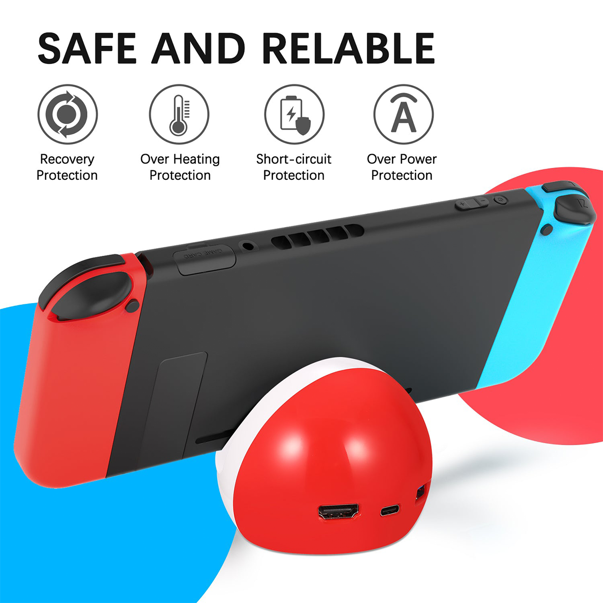 Antank Switch TV Dock Station Compatible with Nintendo Switch