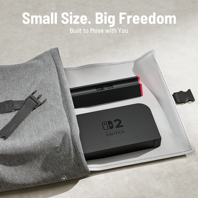 Antank S3 MAX Switch 2 dock with slim, travel-friendly design, easy to pack for gaming on the go.