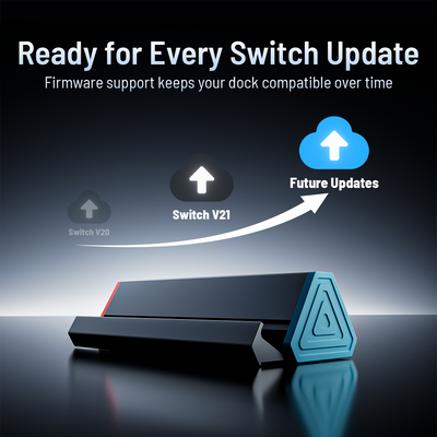 Antank S3 PRO Switch 2 dock with future firmware support, compatible with all system updates for long-term use.