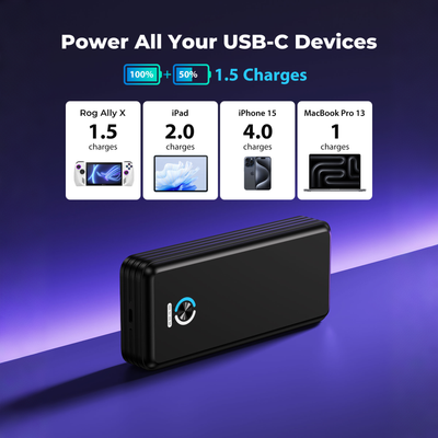 20000mAh Magnetic Power Bank for ROG Ally X - SIWIQU