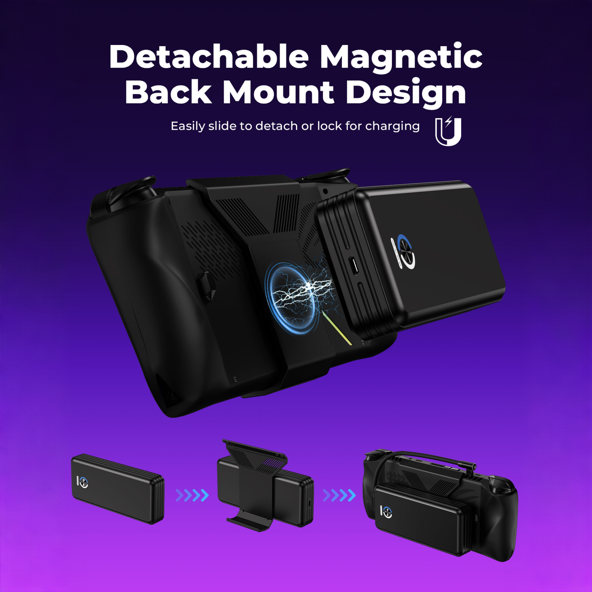 20000mAh Magnetic Power Bank for ROG Ally X - SIWIQU