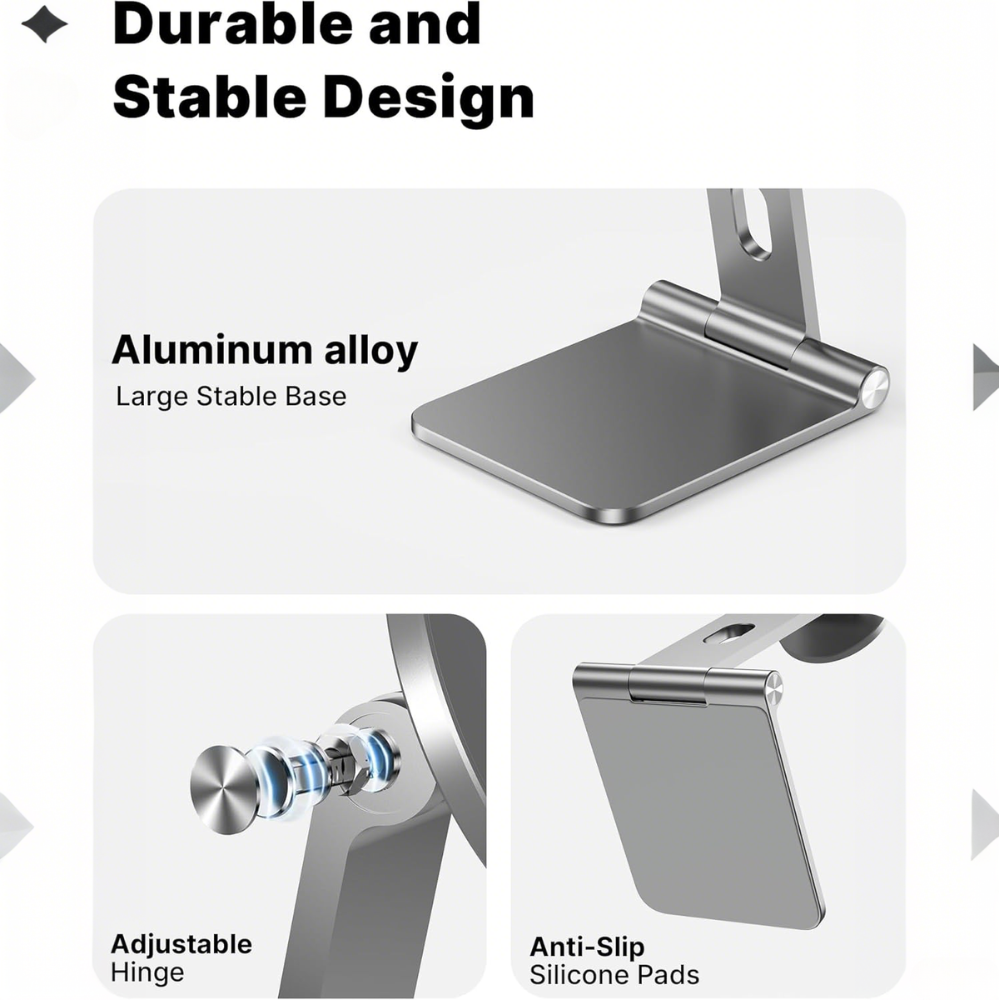 Antank Adjustable Aluminum Support Stand for Steam Deck
