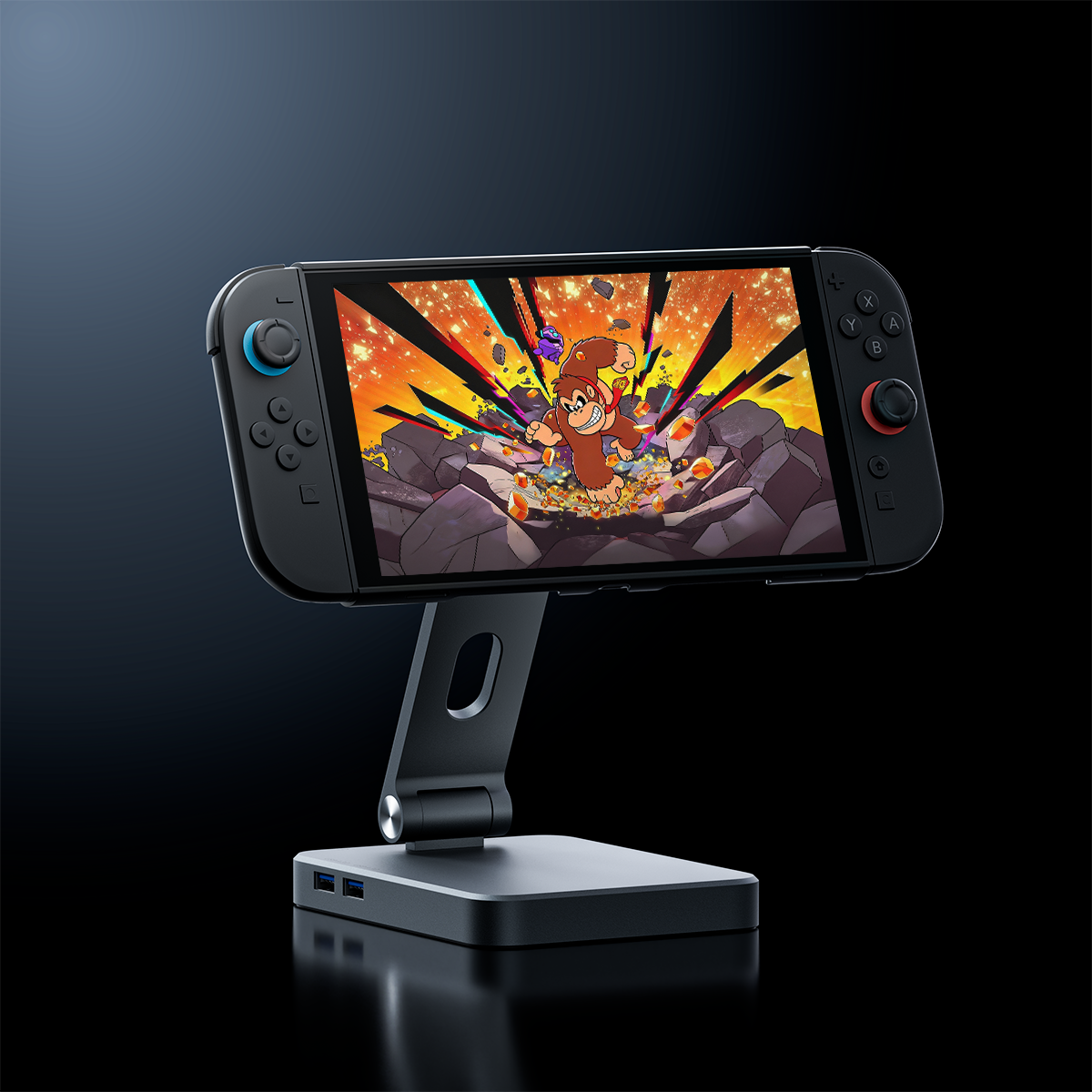 Antank Adjustable Stand for Nintendo Switch 2 with Built-in 6-in-1 Hub