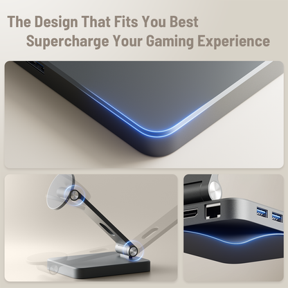 Antank Adjustable Stand for Nintendo Switch 2 with Built-in 6-in-1 Hub