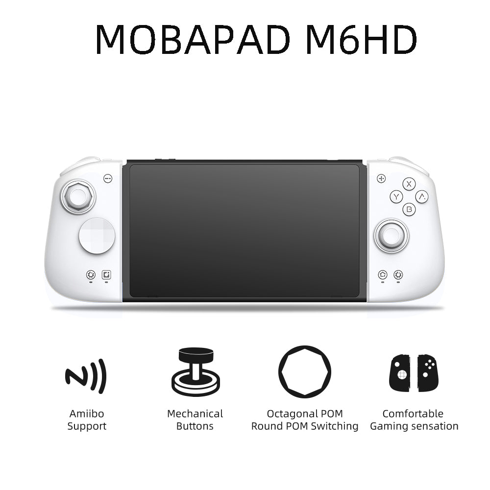 MOBAPAD M6HD Gaming Controller for Nintendo Switch and Switch OLED