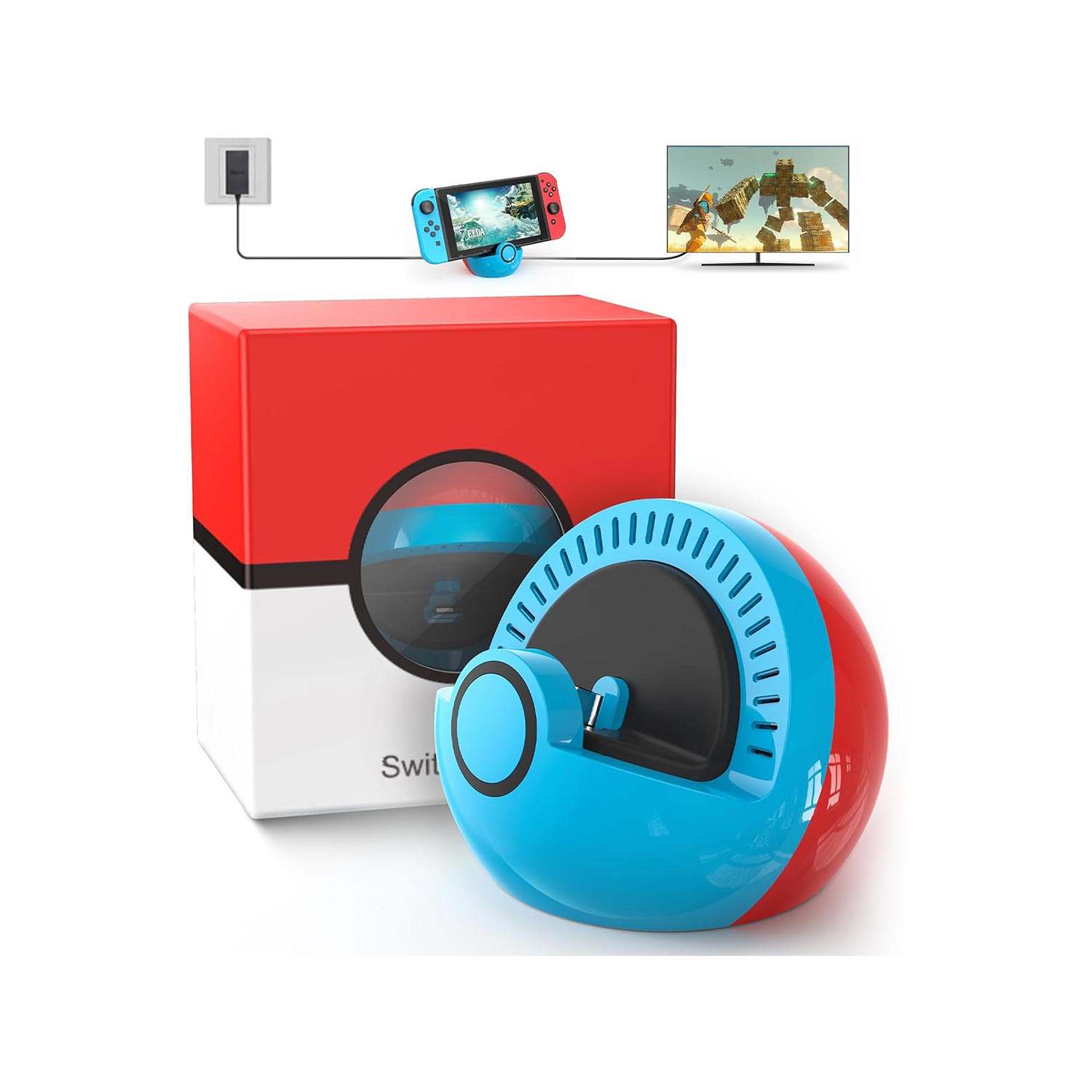 Antank Switch TV Dock Station Compatible with Nintendo Switch